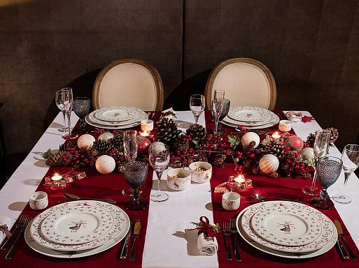 Блюдо овальное Noel