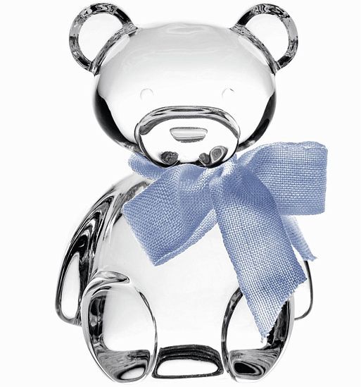 Статуэтка Мишка Teddy с голубой лентой
