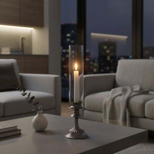 Подсвечник антик 45 см