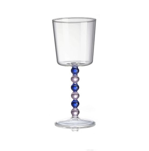 IVV Набор бокалов 2 шт COLLIER blue/pink 20 см