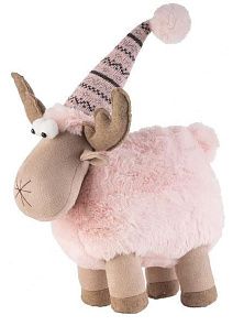 Олень в розовой шубе